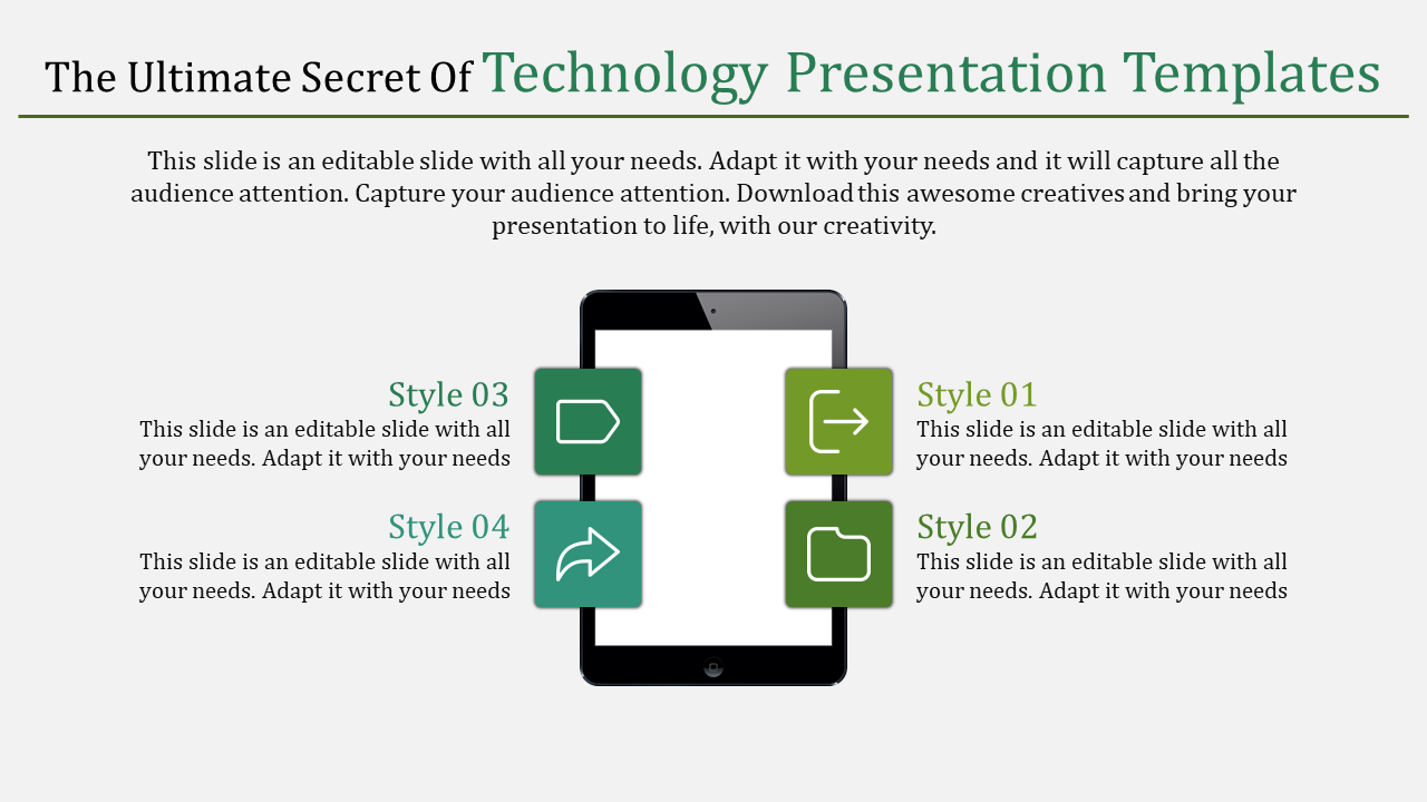 Free - Editable Technology PPT  Presentation Templates And Google Slides